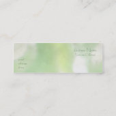 Cartes Cloud Lime & Citron pour des pastels chauds (Dos)