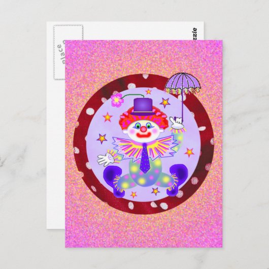 Cartes Clown (Devant / Derrière)