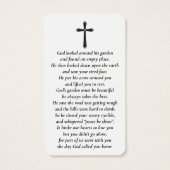 Cartes commémoratives de Sainte Croix (Dos)