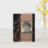 cartes commémoratives : nuit à l'argent (Fleur jaune)