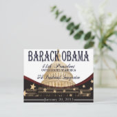 Cartes commémoratives Obama Inauguration 2013 (Debout devant)