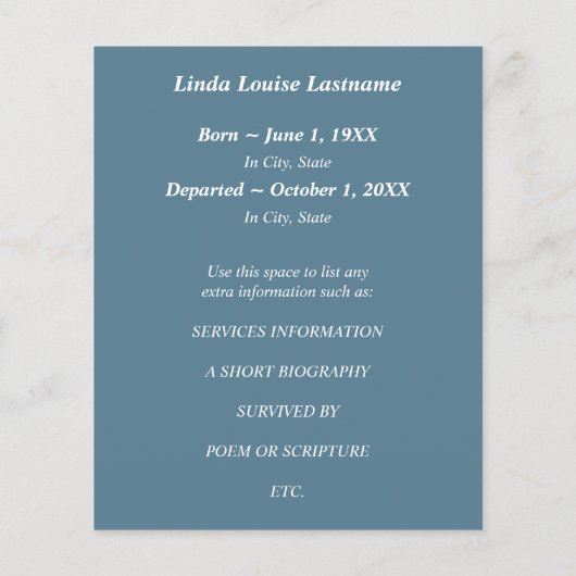 cartes commémoratives oiseaux d'argent (Dos)