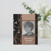 cartes commémoratives oiseaux d'argent (Debout devant)