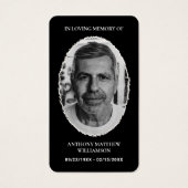 Cartes commémoratives personnalisées modernes (Devant)