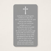 Cartes commémoratives simples et personnalisées (Dos)