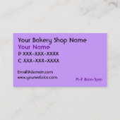 Cartes complètement personnalisables de magasin de (Dos)