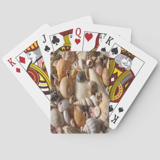 Cartes Coquillage Jeu de carte Deck (dos)
