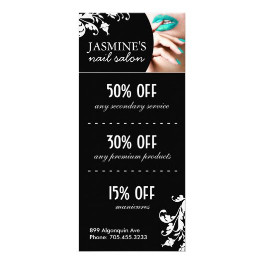 Cartes Coupon Loyauté pour Salons (Devant)