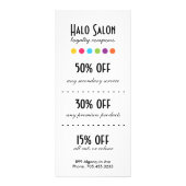 Cartes Coupons Fidélité (Devant)