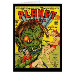 Cartes Couvertures de Bandes Dessinées Vintage