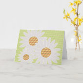 Cartes Crazy Daisies (Fleur jaune)