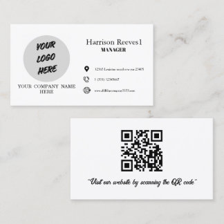 cartes créatives ajoutez l'URL du logo de votre en