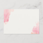 Cartes d'accompagnement "Coquelicots" (Dos)