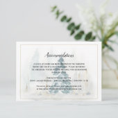 Cartes d'accompagnement de mariage pour l'arbre de (Debout devant)