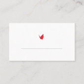 Cartes d'accompagnement de table pour invités aux (Dos)