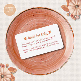 Cartes d'accompagnement pour Baby Shower « À la fo