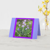 CARTES D'ACCUEIL (Fleur jaune)