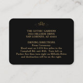 Cartes d'accueil Halloween 3,5 x 2,5 (Dos)