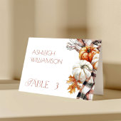 Cartes d'action de grâce d'automne confortables av