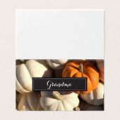 Cartes d'action de grâce personnalisées - Gratitud (Outside Unfolded)