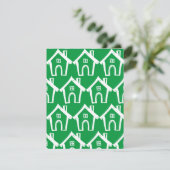 Cartes d'adresse Petites Maisons Blanches sur Kell (Debout devant)