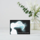 Cartes d'affaires Hair Salon (Debout devant)