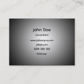 Cartes d'affaires immobilières (Dos)