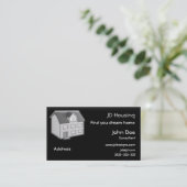 Cartes d'affaires immobilières (Debout devant)