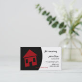 Cartes d'affaires immobilières (Debout devant)