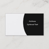 Cartes d'affaires immobilières (Dos)