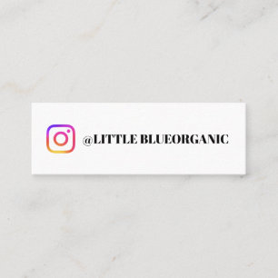 Cartes d'affaires Instagram Votre nom Instagram