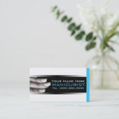 Cartes D'Affaires Pour Les Salons À ongles (Debout devant)