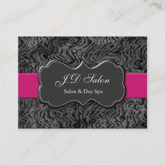 cartes d'affaires tendance Salon (Devant)
