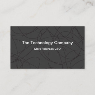 Cartes d'affaires uniques de technologie informati