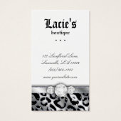 Cartes d'affichage à oreille joaillerie mignonne l (Dos)