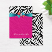 Cartes d'affichage à oreille pour impression rose (Bureau)