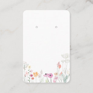 Cartes d'affichage à oreilles florales pour do-it-