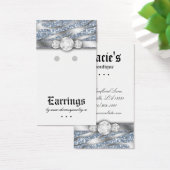 Cartes d'affichage à oreilles joaillerie Cute Zebr (Bureau)