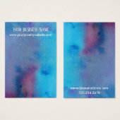 Cartes d'affichage Abstraites du support d'oreille (Devant & derrière)