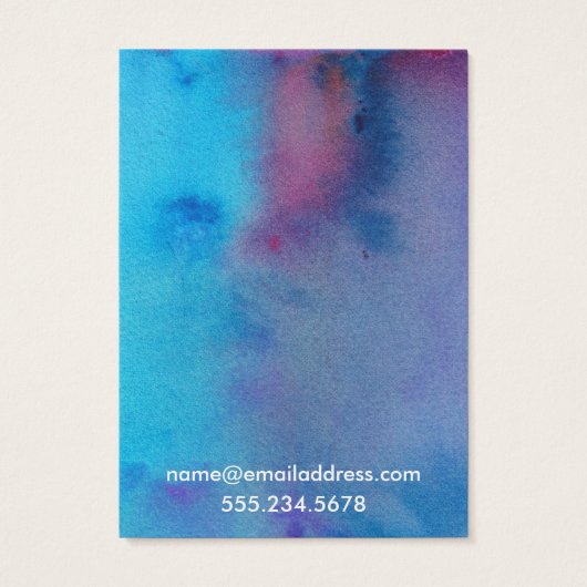 Cartes d'affichage Abstraites du support d'oreille (Dos)