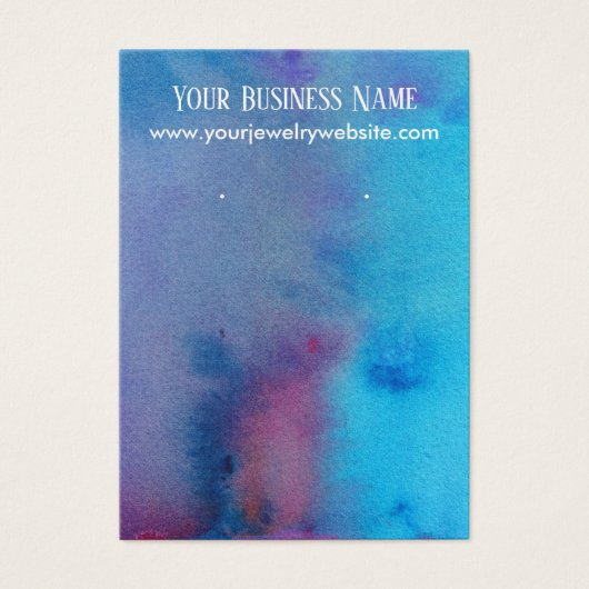 Cartes d'affichage Abstraites du support d'oreille (Devant)