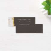 Cartes d'affichage Abstraites en marbre or (Bureau)