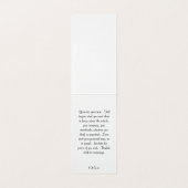 Cartes d'affichage auto-démontables B/W (Inside Unfolded)