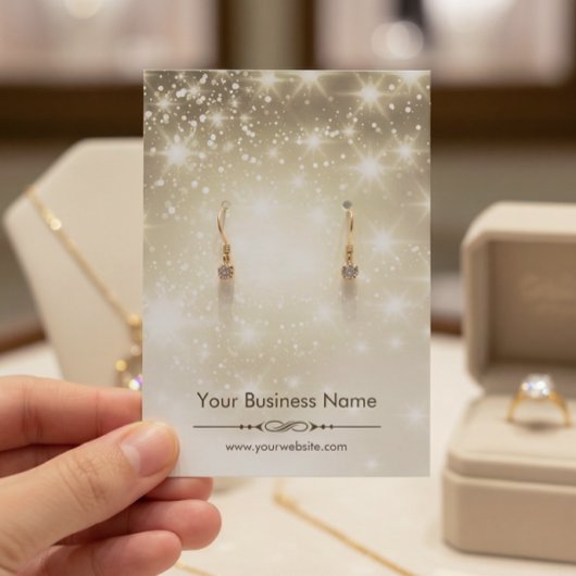 Cartes d'affichage brillantes Parties scintillant 