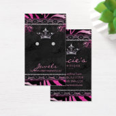 Cartes d'affichage de bijoux Cute Zebra Crown (Bureau)