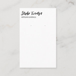 Cartes d'affichage de l'oreille de police moderne