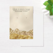 Cartes d'affichage de l'oreille en or au Champagne (Bureau)