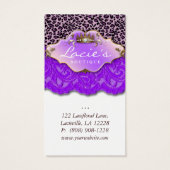 Cartes d'affichage de l'oreille joaillerie de la C (Dos)