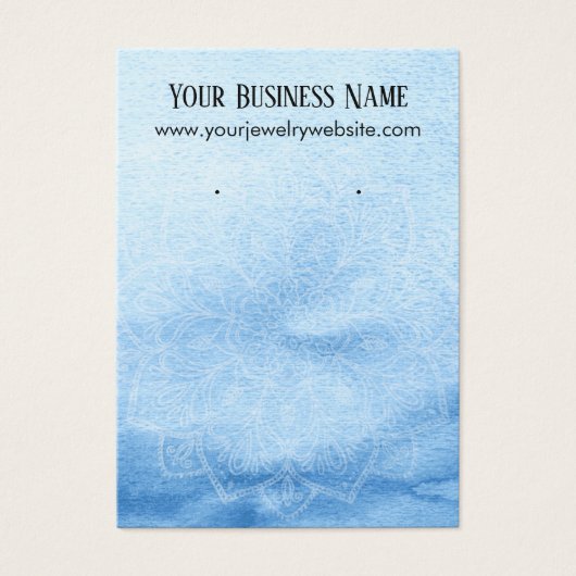 Cartes d'affichage de l'oreille Mandala (Devant)