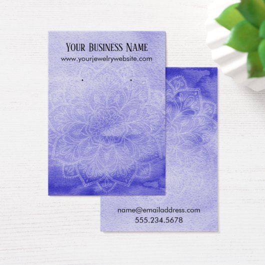 Cartes d'affichage de l'oreille Mandala (Bureau)